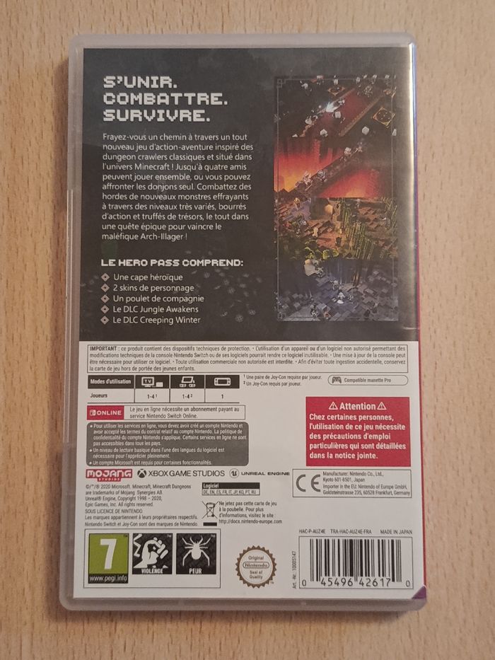 Minecraft Dungeons Switch - photo numéro 5