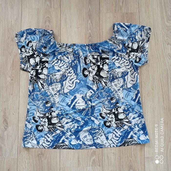Top bleu personnages t40/42 - photo numéro 7