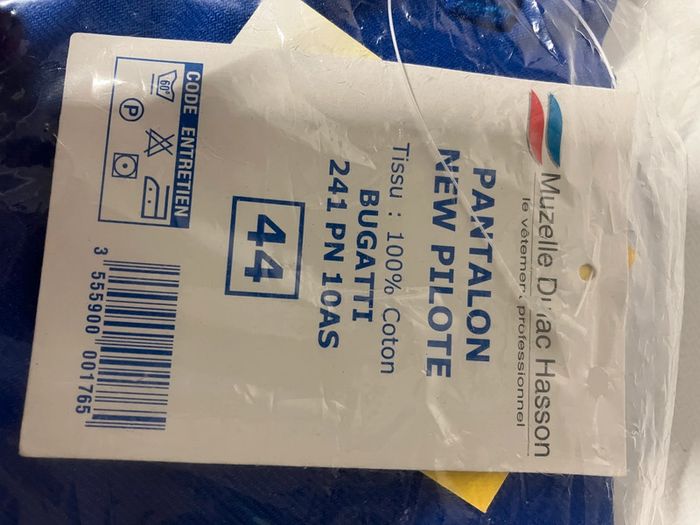 Pantalon bleu de travail - photo numéro 2