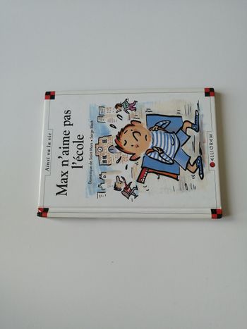 livre max n'aime pas l'école 