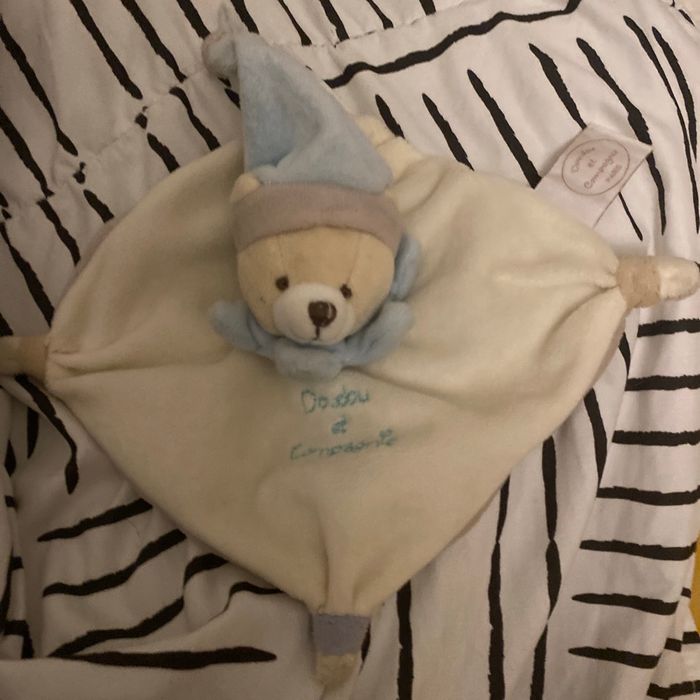 Doudou de secours plat ourson - photo numéro 1