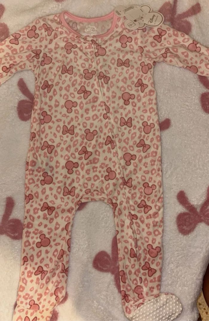 Pyjama Minnie léopard