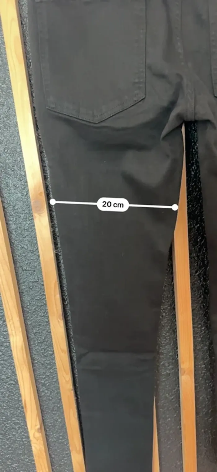 Jean skinny basique noir BZB – Taille 42 – Neuf - photo numéro 9