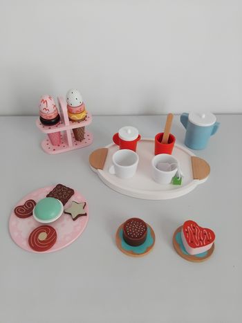 DINETTE Service à Thé Goûter et Glaces
