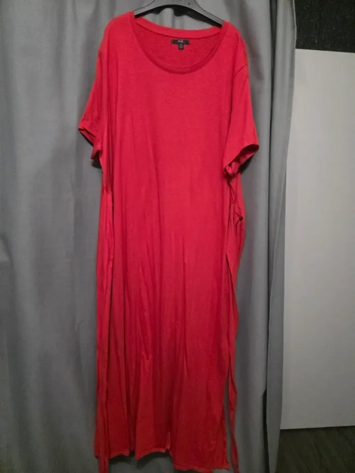 Robe longue rouge