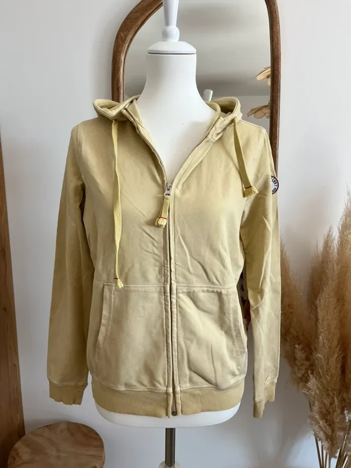 Ensemble jaune pâle French Terry - photo numéro 3