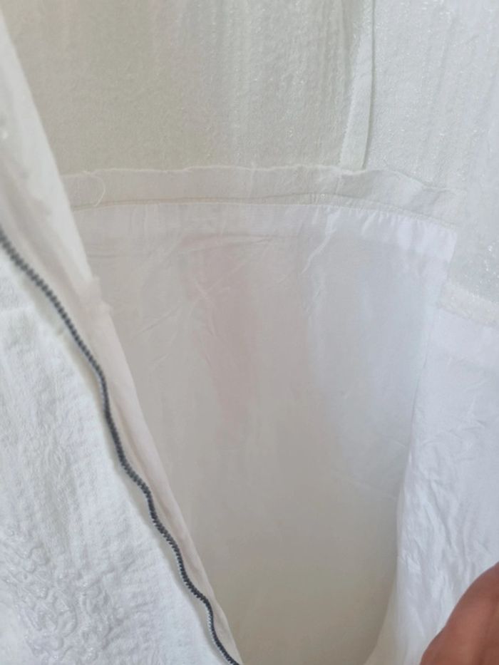 Robe longue blanche vintage - photo numéro 18