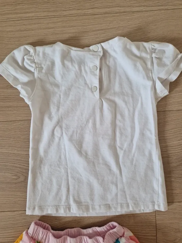 Ensemble fille Fagottino – t-shirt + jupe – taille 24-30 mois - photo numéro 5