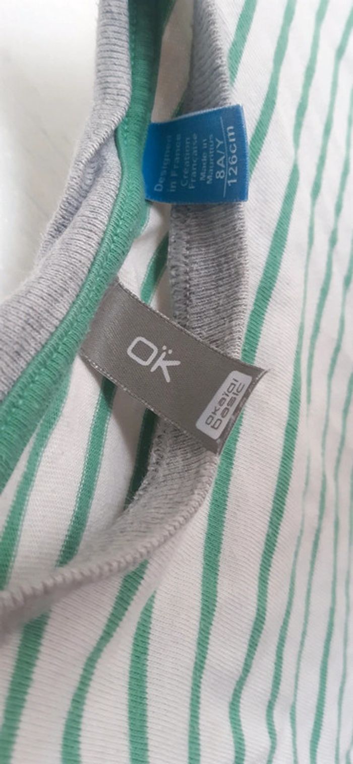 Tee-shirt manches courtes 8 ans 126cm - photo numéro 5