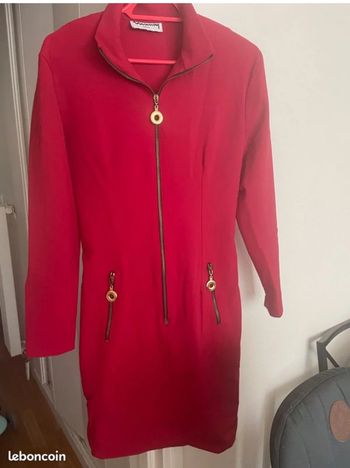 Robe en laine Vintage