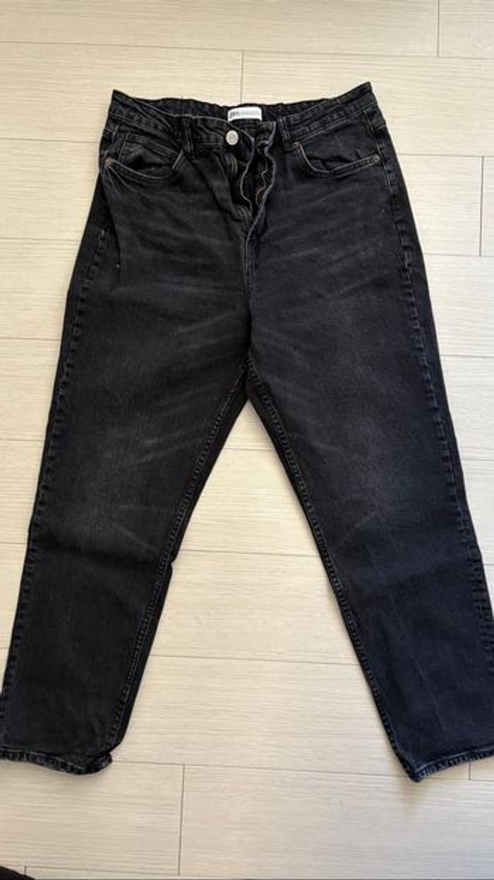 Jean noir, taille 44, Zara