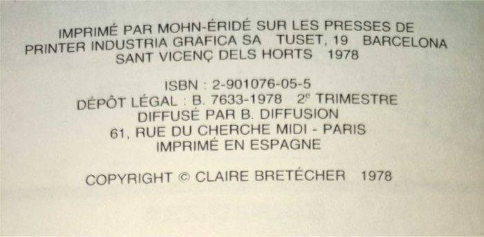 Les frustrés 3 Claire Bretecher 1978 - photo numéro 3