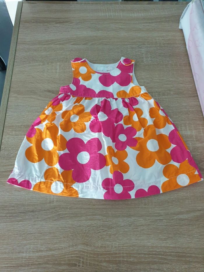 🌸 Robe fleurie H&M bébé fille - (9-12 mois) 🌸