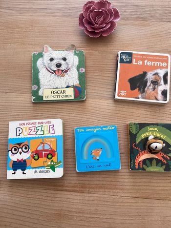 Lot de mini livres bébé