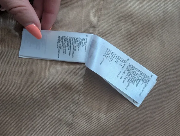 Manteau Reiss t'aime S en laine très chaud - photo numéro 5
