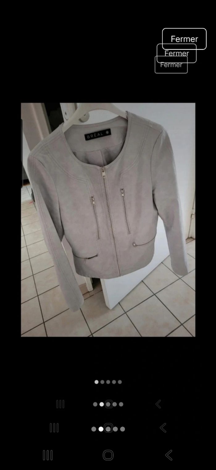 Blouson simili Bréal - photo numéro 2