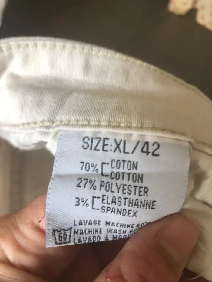 Jean blanc T42 femme 👖 - photo numéro 4