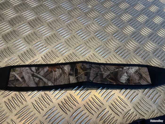 sangle a bandoulière fusil carabine de chasse rembourrée amovible avec 2 points fixation. - photo numéro 4