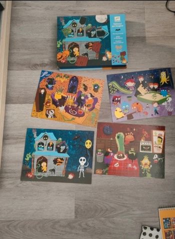 Jeux de société  tableaux qui bougent de Djeco