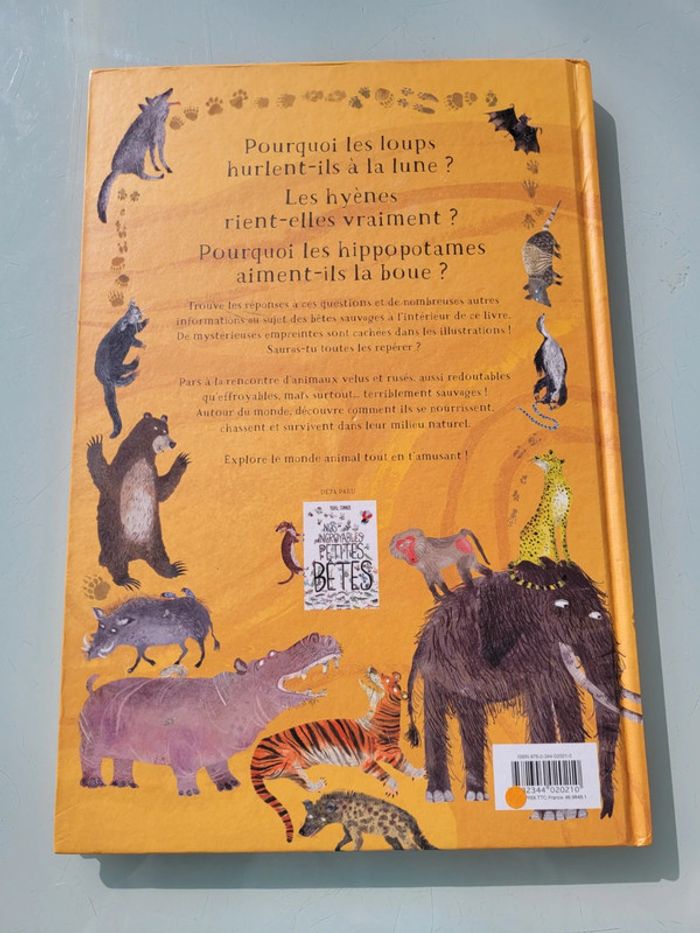 Grand livre 🐆 Nos Incroyables Bêtes Sauvages 🦥 - photo numéro 11