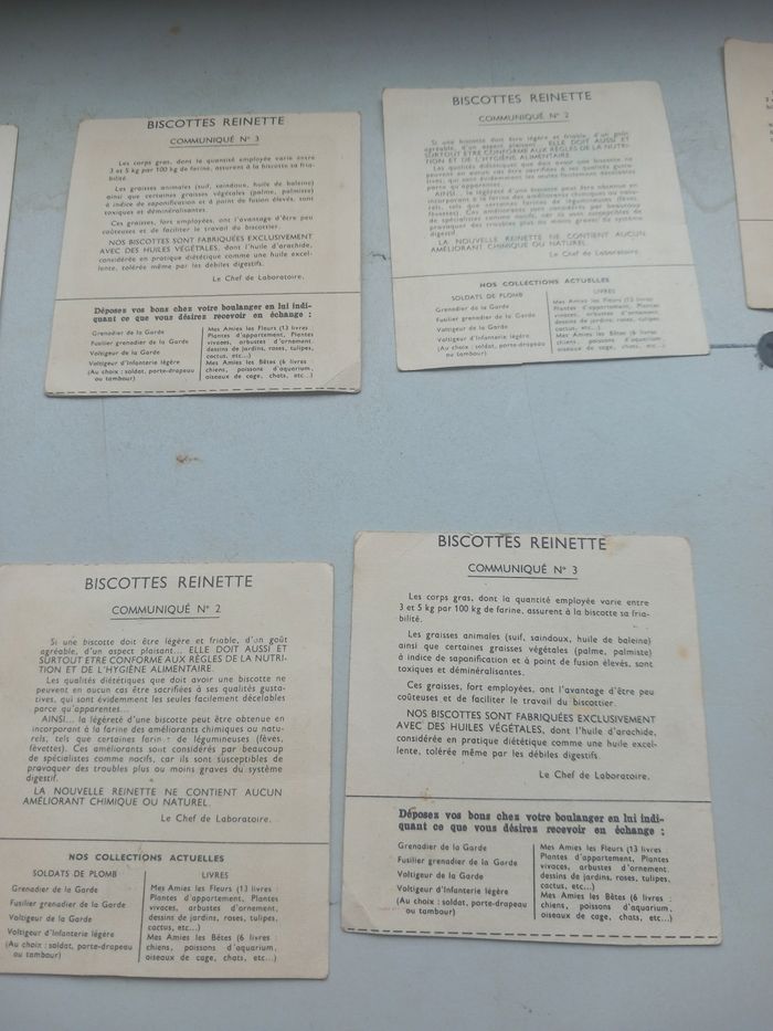 Anciennes images biscottes Reinette - photo numéro 9