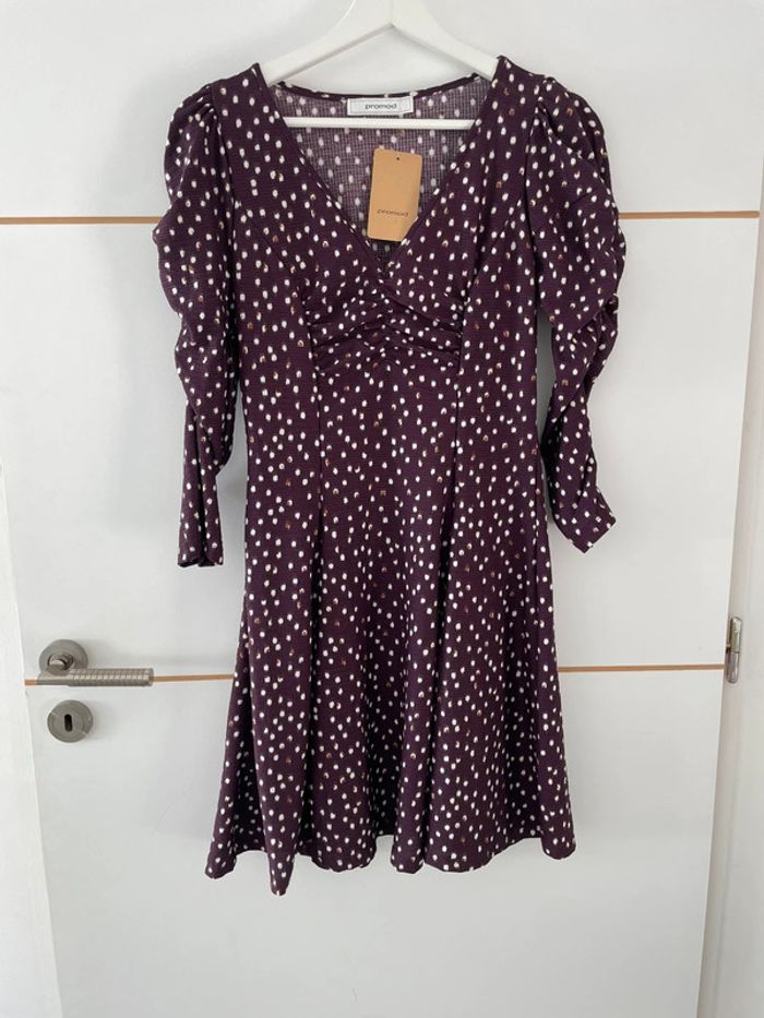 Robe violette S Promod