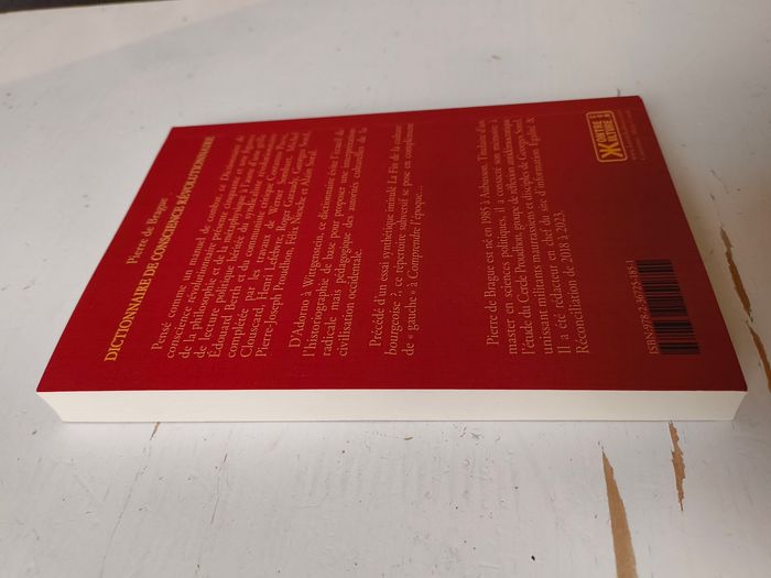 Dictionnaire de conscience révolutionnaire de Pierre de Brague - photo numéro 3