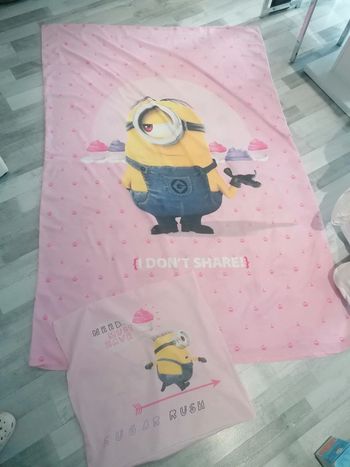 Parure de lit les Minions 👧🏻