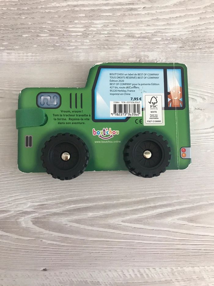 Livre le petit pilote «Le tracteur » - photo numéro 2