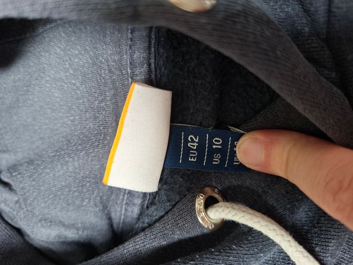 Sweat à capuche bleu marine Ellesse Taille 42 - photo numéro 5