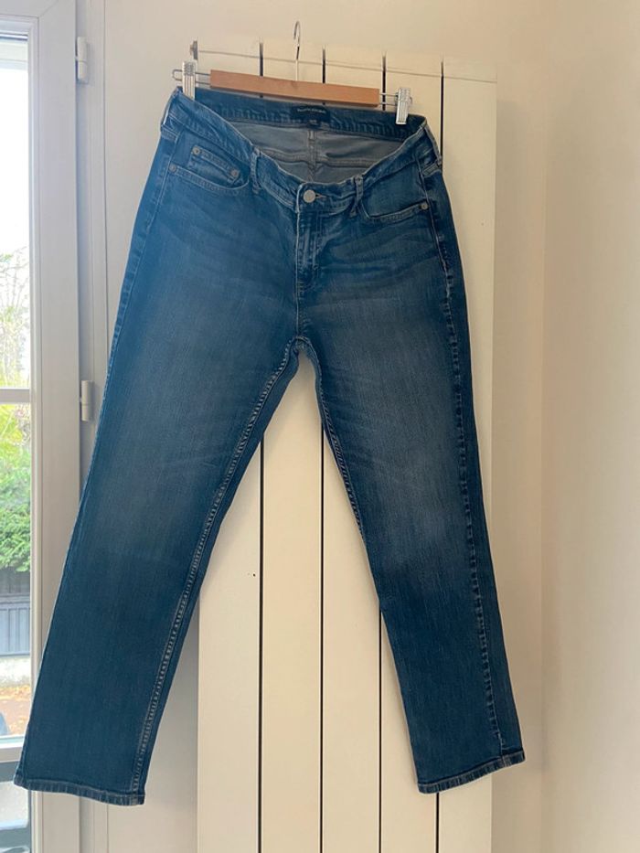 Jean 7/8 taille haute Banana Republic taille 40 - photo numéro 2