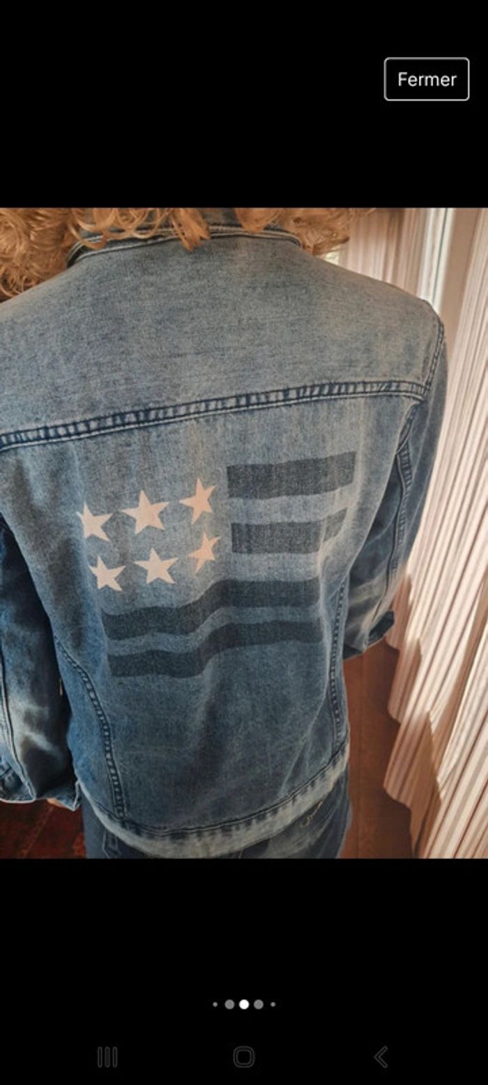 Veste en Jeans garçon H&M eur 12/13 ans - photo numéro 6