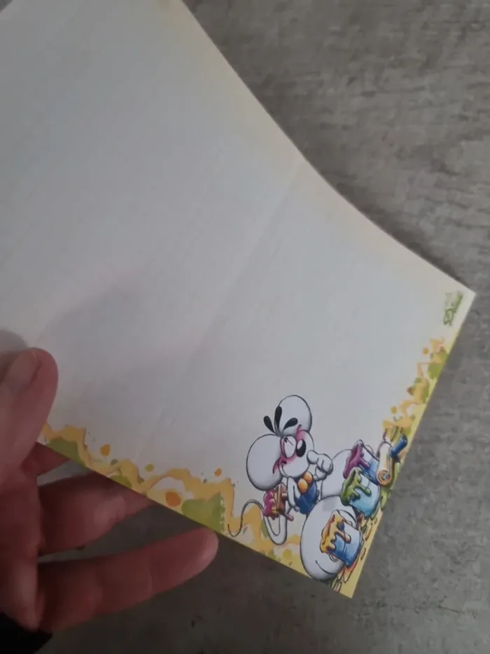 Lot de 12 feuille A5 Diddl - photo numéro 6