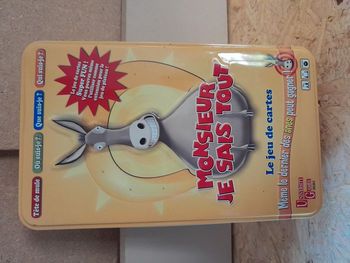 Jeu de carte: Monsieur, je sais tout