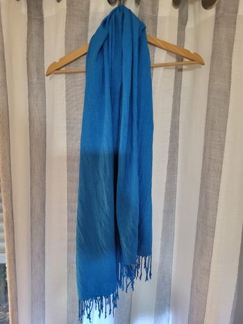 Étole bleue