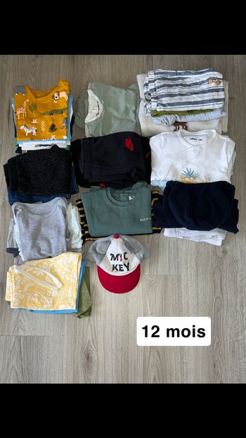 Lot vêtements garçon