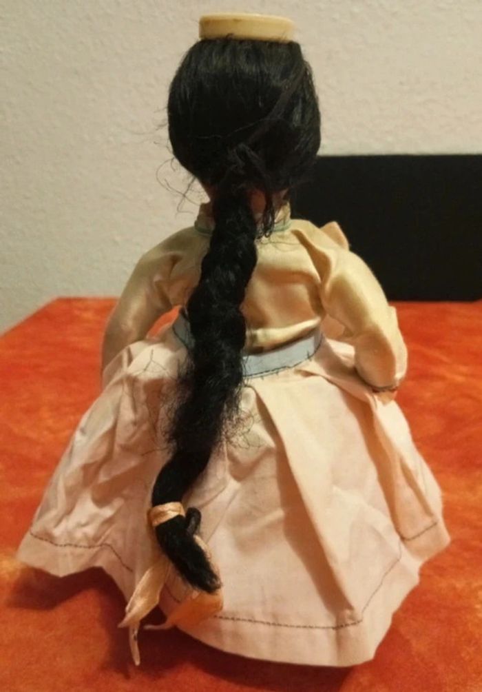 Poupée ancienne tradition chinoise année 60 - photo numéro 4