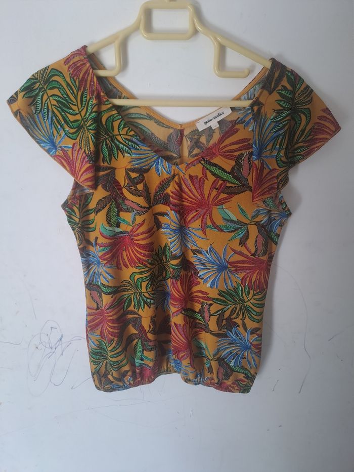Blouse légère Tropical Grain de Malice Taille S - photo numéro 2