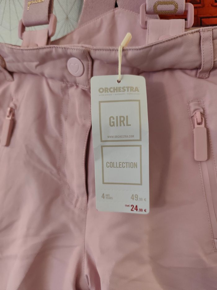Pantalon de ski fille orchestra Arty & Uni Rose noël 🎄 - photo numéro 5