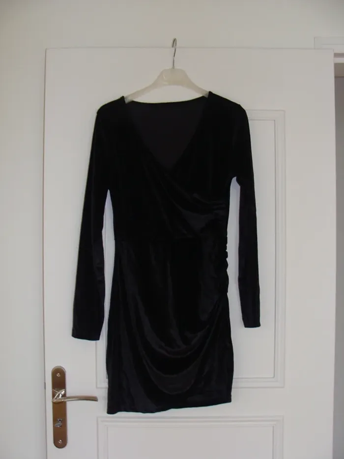 Robe aspect velours