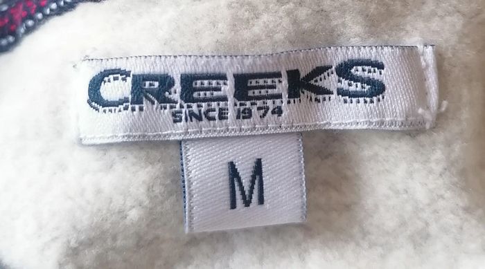 Sweat court gris bleu marine taille M Creeks - photo numéro 8