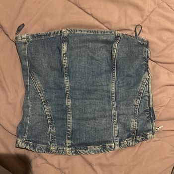 Top en jean Zara