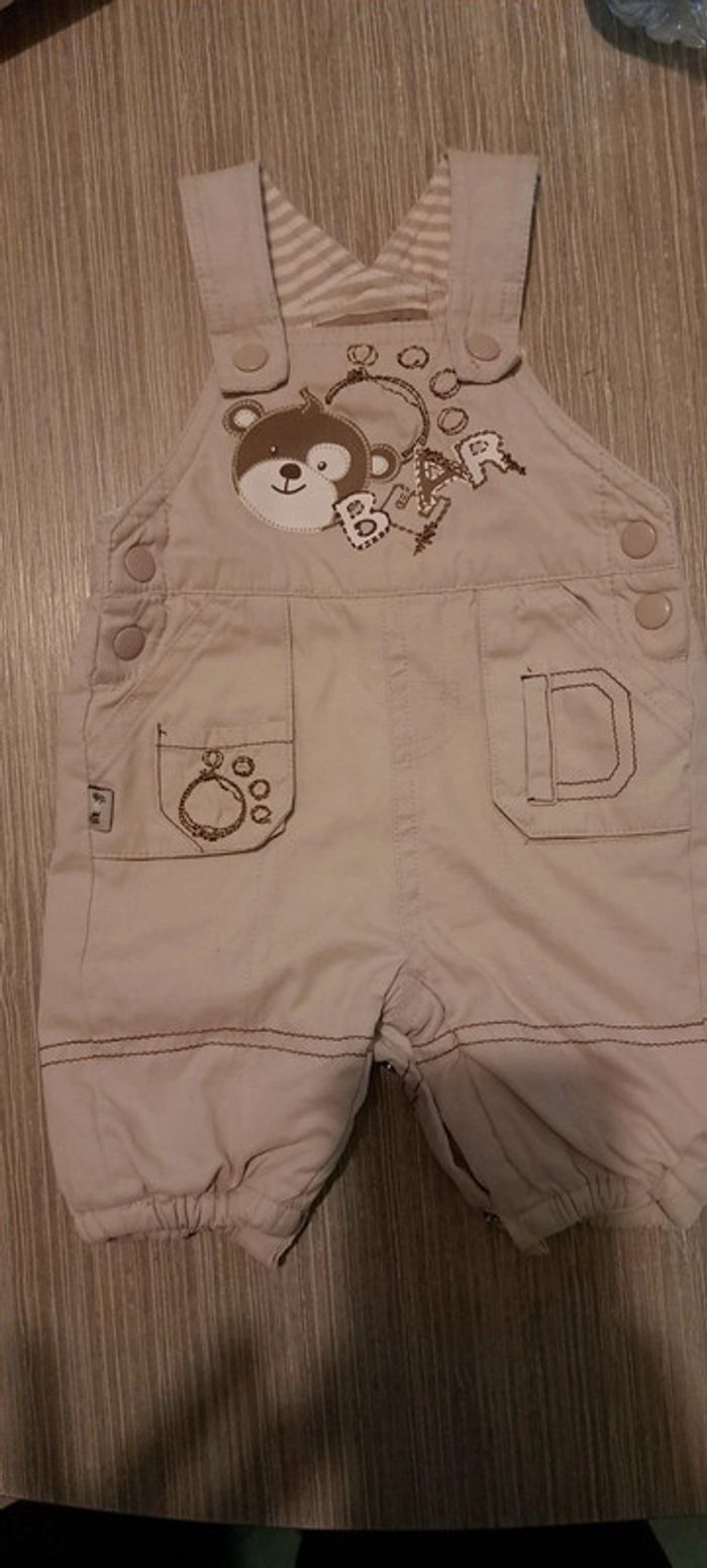 Salopette beige