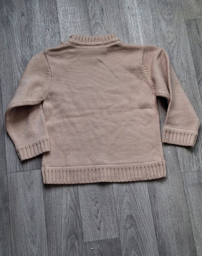 Pull à col montant en maille douillette avec motif "Wild and Natural" - photo numéro 3