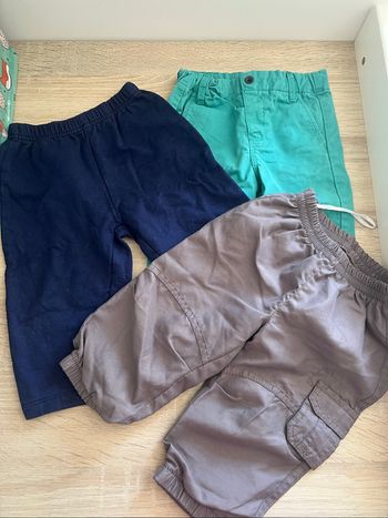 Pantalons 12 mois lot