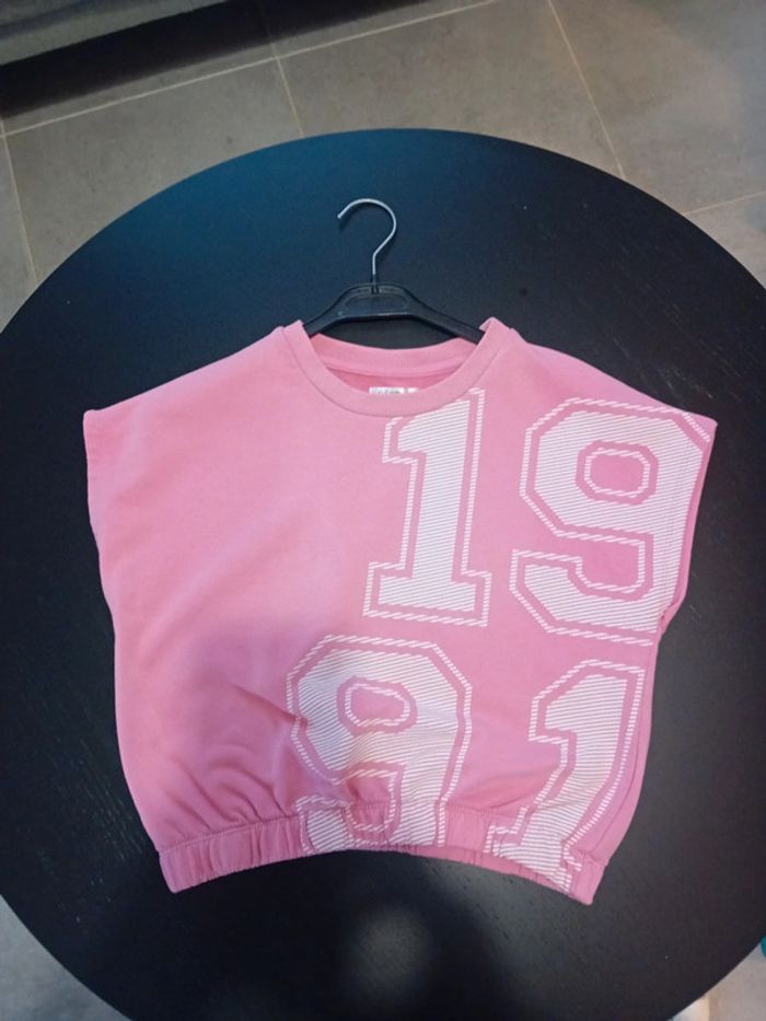 Sweet top rose 14 ans