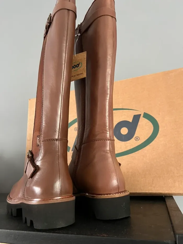 Bottes en cuir POD aleena neuves - photo numéro 5