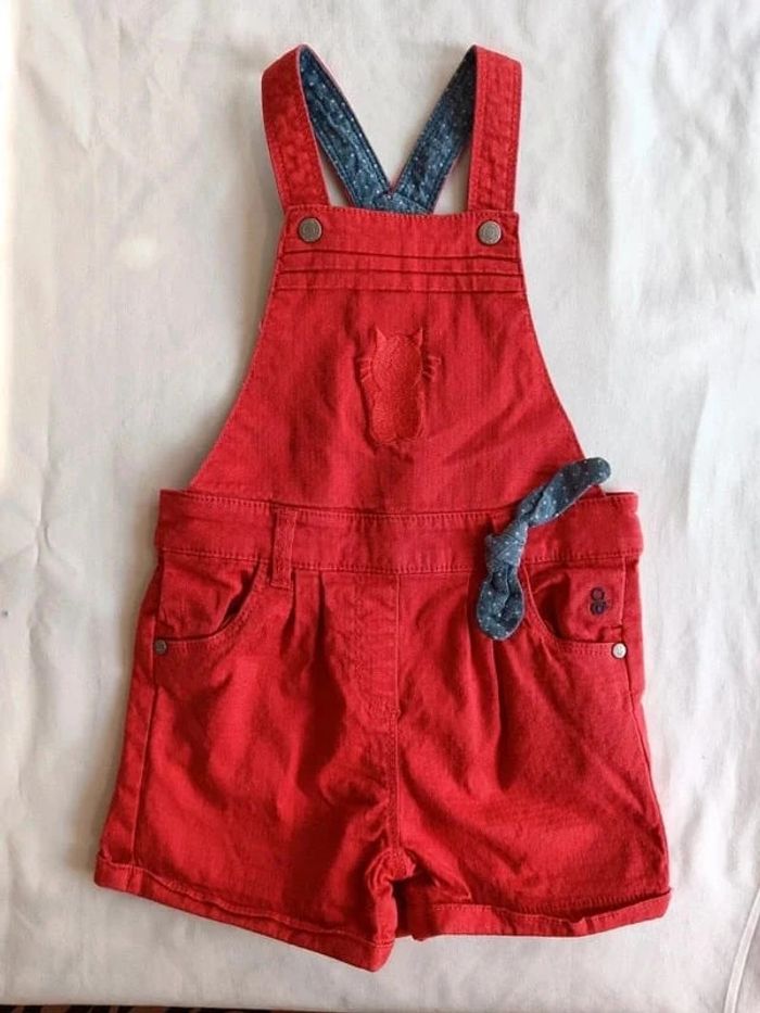 Salopette short Obaïbi 2 ans 86cm