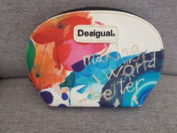 Desigual, petite pochette multicolore