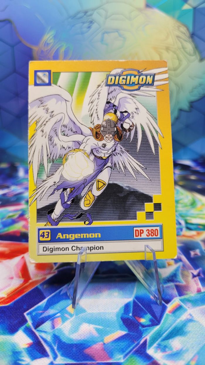 Carte Digimon Angemon 33/34 Édition Série TV 1999